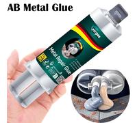 Colle de réparation métallique haute résistance, étanche, résistante à la chaleur, époxy AB pour métal, plastique, bois, mastic adhésif instantané à durcissement rapide 300g