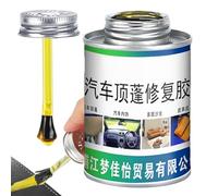 Colle de Réparation pour Tissu de Toiture et Rembourrage Intérieur de Voiture, Pinceau Inclus, Joint d'Étanchéité pour Ciel de Toit, 100 ml