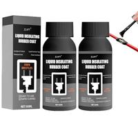 Colle de Ruban Isolant Liquide,2pcs Gel Isolant Electrique,Isolante Liquido,Revêtement en Caoutchouc Isolant Liquide,Isolant Electrique Liquide,Ruban Électrique Liquide,Caoutchouc Liquide