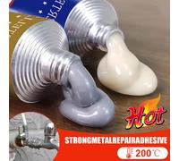 Colle de soudage à froid pour réparation du métal, scellant AB résistant à la chaleur, réparation du plastique magique à haute résistance, adhésif de moulage, résine époxy 2pcs 20g