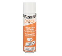 Colle en spray - GEB - Pool - 500 ml - Jet plat réglable - Transparent