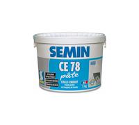 Colle-enduit pour joints Semin CE 78 Pâte 5L