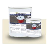 Colle époxy pour béton pierre acier métaux et bois Kit de 1 Kg Ton Pierre RAL 1013 - COLLE30 - MATPRO