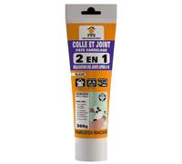 Colle et joint 2 en 1-300g - Pose rapide et facile - Application idéale pour carrelage et joints - Solution pratique et performante