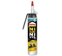 Pattex Colle de fixation Ni Clou Ni Vis Extra Fort Rapide Kiwi 200 ml/250 g