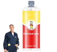 Colle forte pour métal,Séchage rapide, imperméable, résistant à la chaleur | Colle Métal Extra-Forte - Pour Céramique, Acier Inoxydable, Bois, Appareils Électroménagers, Verre, Bijoux,
