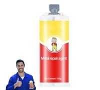 Colle forte pour métal | Tout Usage Imperméable Séchage Rapide Résistant À La Chaleur | Colle Métal Extra-Forte - Pour Verre, Céramique, Acier Inoxydable, Bois, Peinture, Taraudage, Perçage,