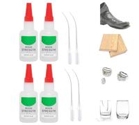 Colle Glue Extra Forte,Colle Forte 4pcs,Super Glue,Colles Instantanée Extra Fortes,Transparente Colles Forter,pour Bricolage