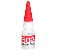 Colle Instantanée Cyanoacrylate DELI Super Glue 502 8g Transparente Prise 5-20s Bois Métal Plastique Verre