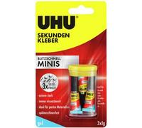 Colle instantanée MINIS GEL, 3 tubes de 1 g