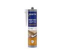 Bostik FIX&PRO MSP 112 Menuiserie Blanc - Mastic Colle de Fixation - Toutes Essences De Bois - Intérieur/Extérieur - MS Polymère - Cartouche 290 ml