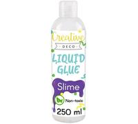 Colle Liquide - Creative Deco - 250 Ml - Non-Toxique - Transparent - Pour Bricolage