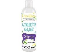 Colle Liquide - Creative Deco - 250 Ml - Non-Toxique - Transparent - Pour Bricolage