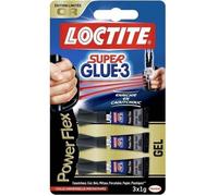Colle - LOCTITE - Super GLUE 3 Power Flex - 3 Mini tubes - 3x1g - Colle instantanée puissante