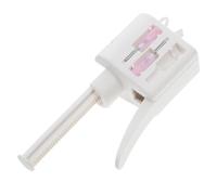 Colle Manuel Portable, Poignée Ergonomique, Buse Précise | Plastique Blanc, Débit Régulier, Application Contrôlée, pour Bijoux, Écrans de Téléphone, Atelier DIY