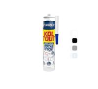 Colle-mastic hybride Koltout Total Tech Cristal 290 ml Polymère - Adhésion humide, Résistance UV/Gel