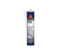 SIKA - Colle-mastic multi usage spécial Marine - Sikaflex 291i Blanc - Applications intérieures - Multi-matériaux - Sans solvant - Haute élasticité - Peut être peint - 300ml
