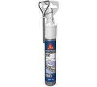 SIKA - Mastic multi-usages pour applications marine - Sikaflex 591, Blanc - Intérieur et Extérieur - Joint flexible bateau, pont, coque - Résiste aux intempéries - Sans Solvant - 70ml