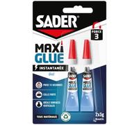 Colle Maxi Glue tous matériaux universel gel - transparent - 2x3g
