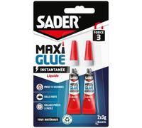 Colle Maxi Glue tous matériaux universel liquide - transparent - 2x3g
