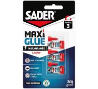 Colle Maxi Glue tous matériaux universel liquide - transparent - 3x1g