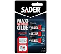 Colle Maxi Glue tous matériaux universel liquide - transparent - 3x1g