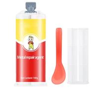 Colle Metal, Metal Repair Agent, Colle Haute Temperature, Adhésif De Soudage Pour Métaux, Pâte De Réparation En Métal, Résistant À La Chaleur, Soudure À Froid