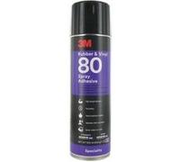 3M Colle aérosol Scotch-Weld 80 pour caoutchouc et vinyle, 500 ml, jaune