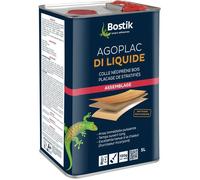 Colle néoprène - BOSTIK - AGOPLAC DI Liquide - Prise immédiate - Placage assemblage tous matériaux - 5 L