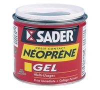 Colle néoprène contact gel Sader - Boîte métal avec spatule 500 ml