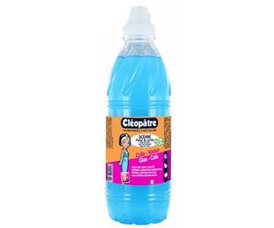 Colle oceane cleopatre sans solvant papier carton bouchon pinceau coloris bleu flacon de 1kg