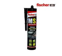 Colle - pate de fixation - scellement chimique Fischer - 540330 - Polimero MS profesional negro