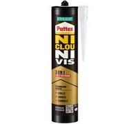 Colle polymère hybride 3-en-1 Pattex FLEXTEC cartouche 389g noir Noir