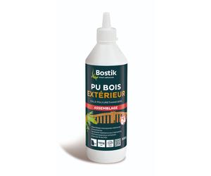 Colle polyuréthane liquide pour bois extérieur - BOSTIK - Biberon de 500 gr - 30610777
