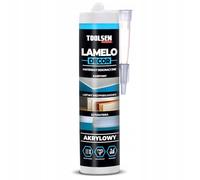 Colle pour Moulures Décoratives - 6 x 280 ml - Cole Acrylique Rapide de Fixation Murale sans Percer - Mastic-Colle pour Plinthe - Beton, Plâtre, Aggloméré, Bois, Gypse (6)