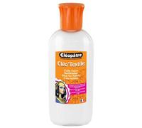 Cléopâtre - LCC16-100X - Cléo'Textile - Colle avec Embout de précision Transparente pour textiles - Flacon 100 g BLANC