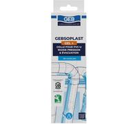 Colle PVC Gebsoplast Gel Plus - GEB - Pour PVC rigide pression et évacuation - 125 ml