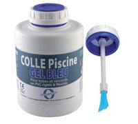Colle PVC gel bleu interfix pour PVC souple et rigide - 1000 mL
