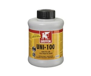 Colle PVC pression/evac. gros dia. uni 100 tube 0.125l