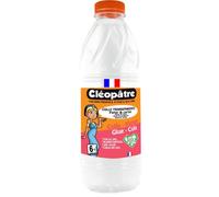 Colle scolaire cléopâtre papier carton travaux manuels sans solvant bidon 1l