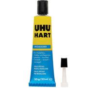 UHU Colle spéciale Hart - embout fin, durcit rapidement, contient du solvant - Tube 35 g