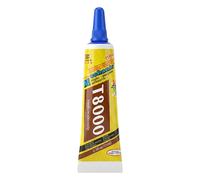 Colle T8000 15mlpour Fixation de Vitre Arrière et Écran LCD Jaune