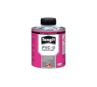 Tangit Colle PVC-U Eau Non Potable,Etanchéité Raccord,Pot avec pinceau 250g | Colle tuyaux PVC étanchéité anti-fuite, Temps ouvert 4 min, Pinceau intégré, Canalisations, Conforme normes, Eau non potable