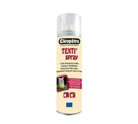Cléopâtre Colle en Spray repositionnable pour Textile et Tissus, Transparent, repostionnable, 250ML