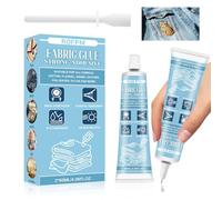 Colle Textile Permanente RéSiste Lavage, Colle Pour Tissu Couture Extra Forte, Transparente, Coudre, Cuir, Jeans, Tissus et Textiles, Liquide Sew Glue