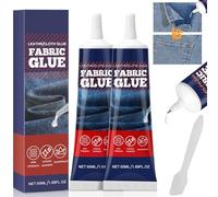 Colle textile transparente imperméable pour tissus, vêtements, projets d'artisanat, rembourrage, textiles, réparation de poupées, feutre et insigne 100 ml