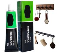 Colle tout usage, colle adhésive, 60 g tout usage, étanche et sans perçage pour métal, plastique, bois, acrylique, verre, pierre