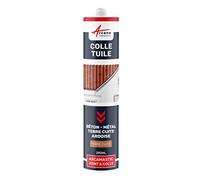 Colle Tuiles Mastic Souple Étanche Tous Matériaux 290 ml x 1 Terre Cuite | Colle Tuiles et Joints Étanches, Forte Adhérence, Maintien Immédiat, Béton, Pierre, Zinc, Résiste aux Uv - Arcane Industries