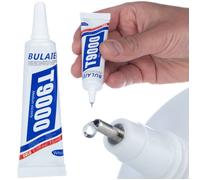 Rosfix T-9000 - Colle | 15 ml transparente | Faible odeur | Pour métal, verre, céramique, bambou, bois, textile, électronique | Colle universelle
