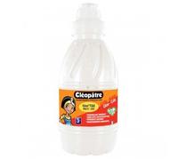 Colle vinylique cléopâtre blanche recharge tous types travaux maison bureau nettoyage facile sans solvant flacon 500gr